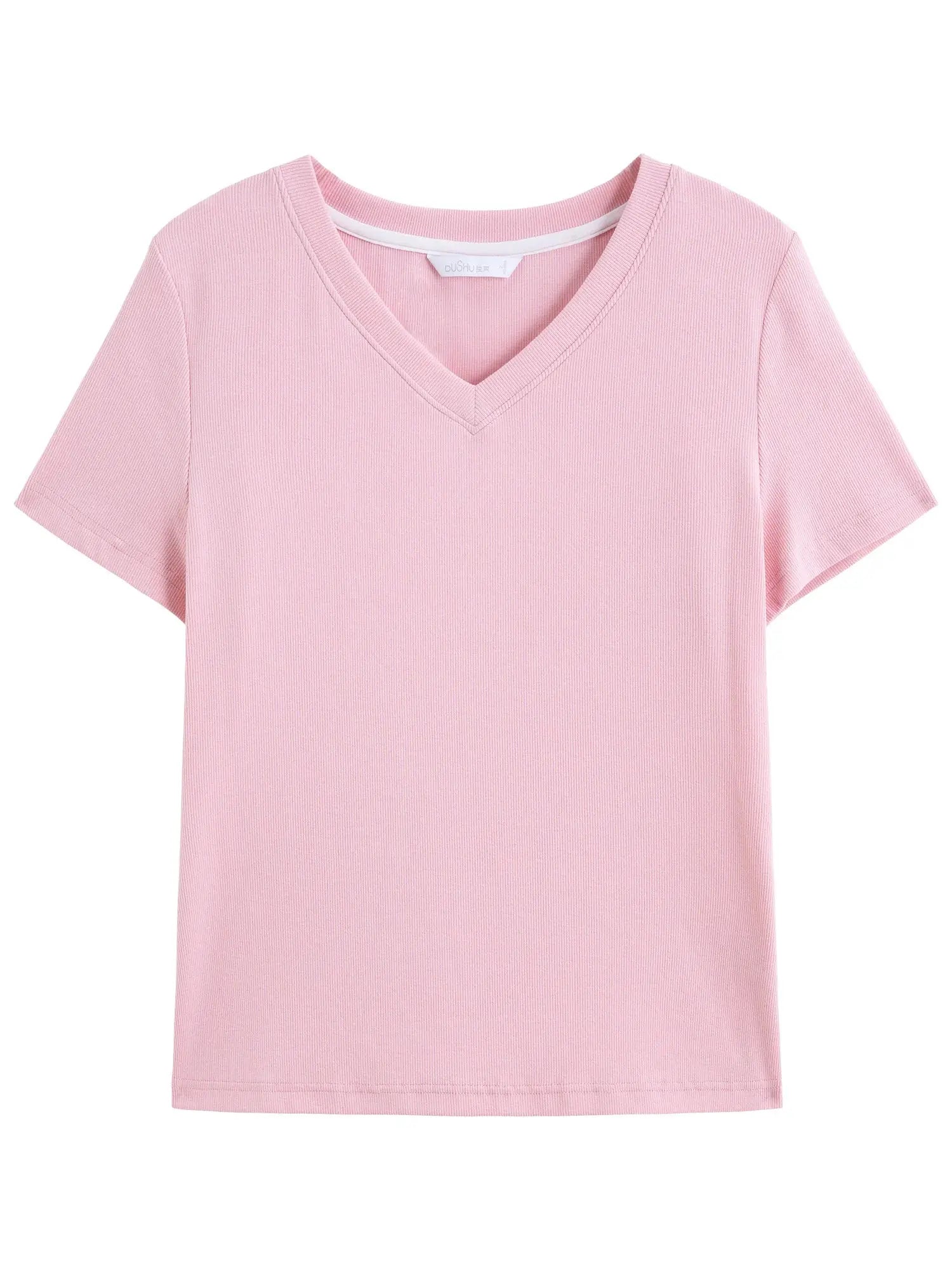 High-Stretch V/U Neck Tee