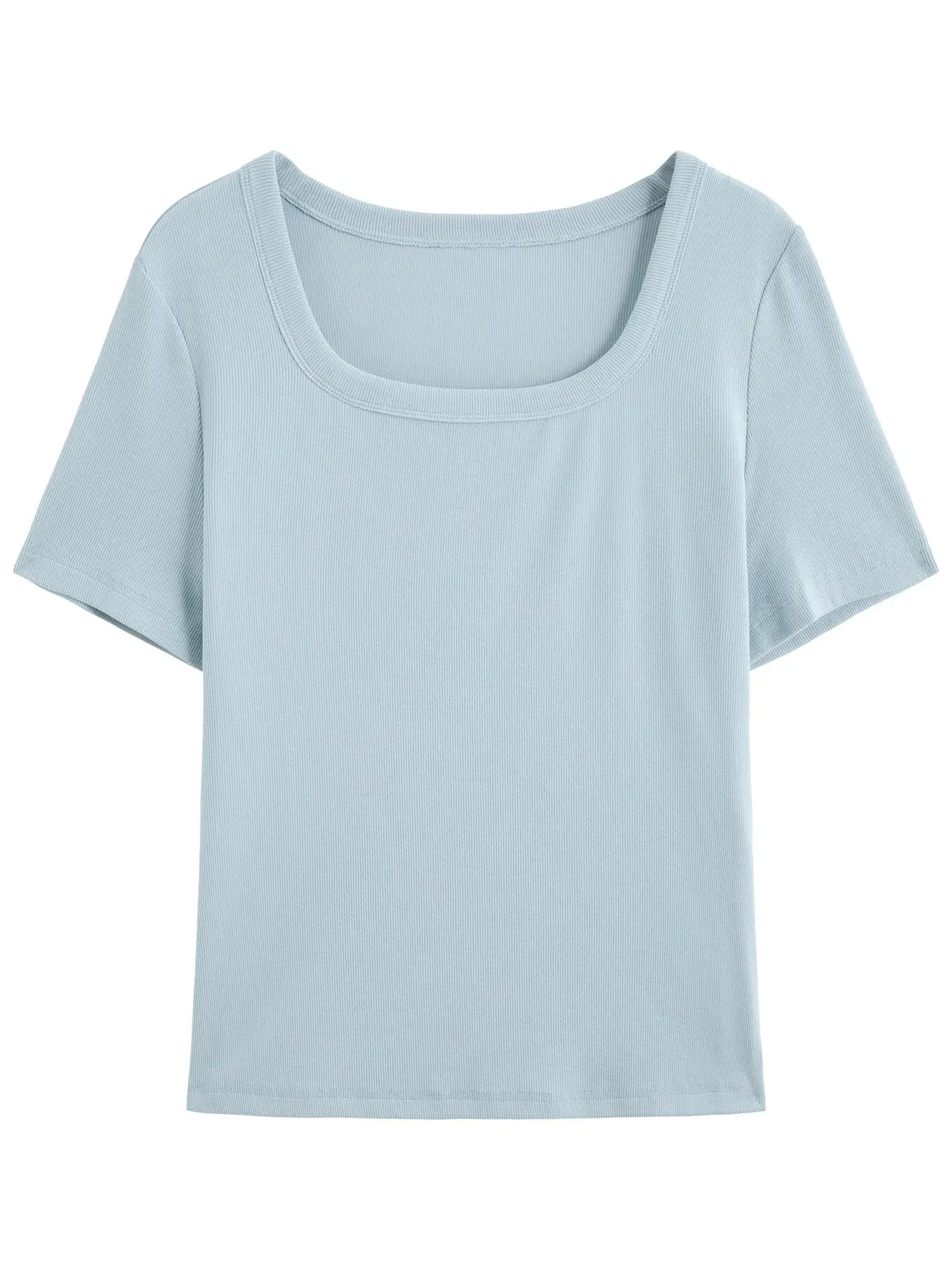 High-Stretch V/U Neck Tee