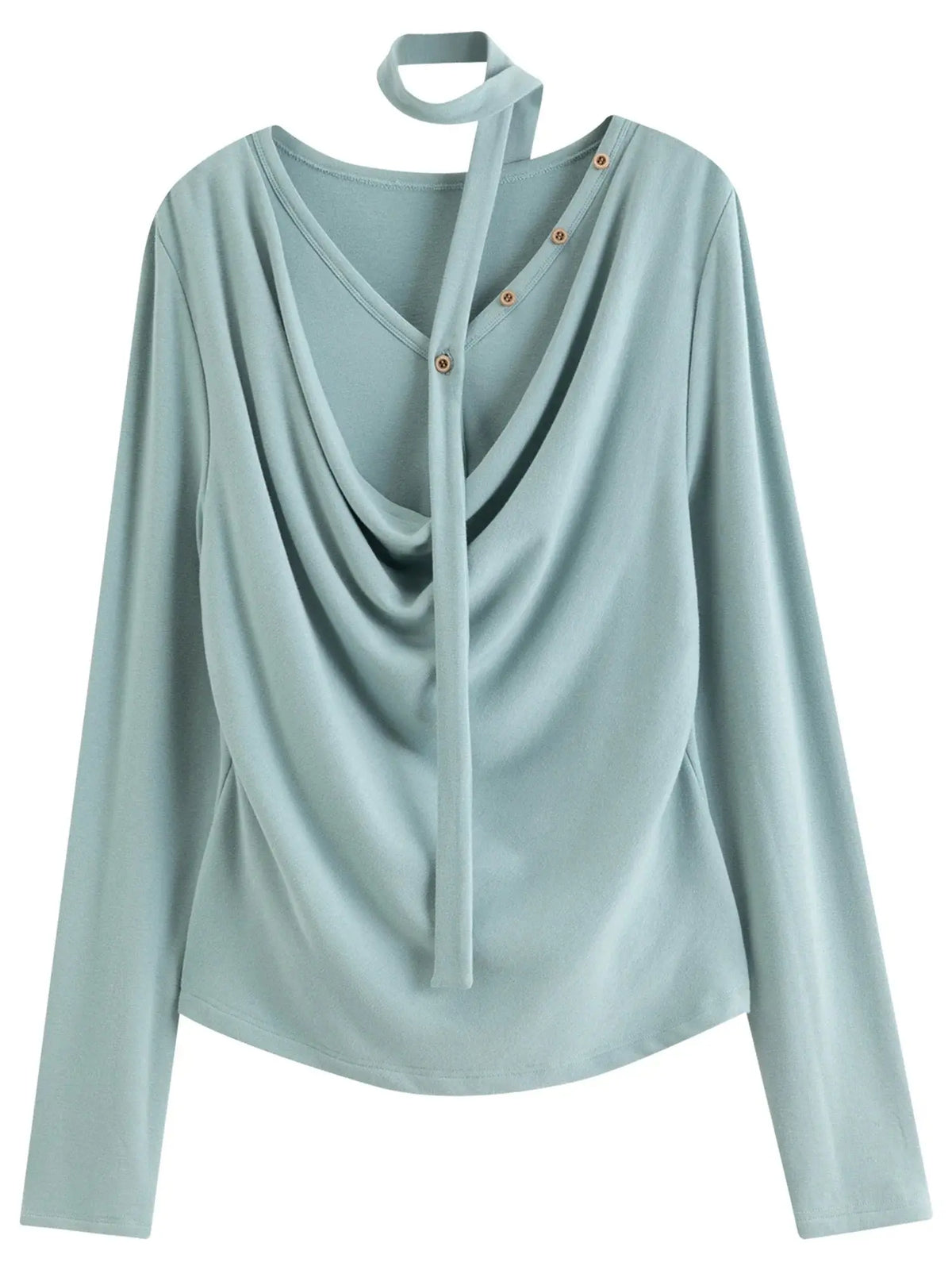 Mock Two-Piece Layered T-Shirt Plus Size Top