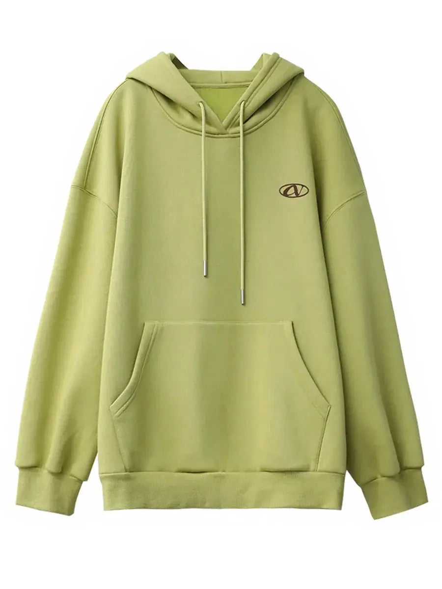 Women's Plush Drawstring Hoodie
