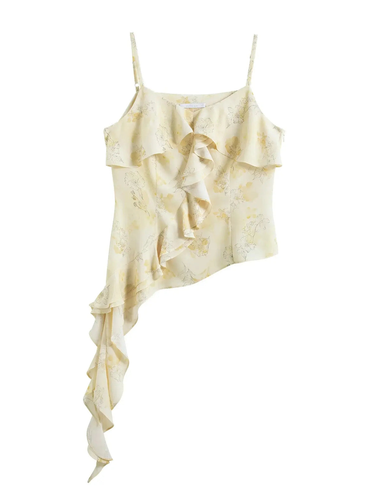 Plus Size Ruffled Top and Skirt Ensemble