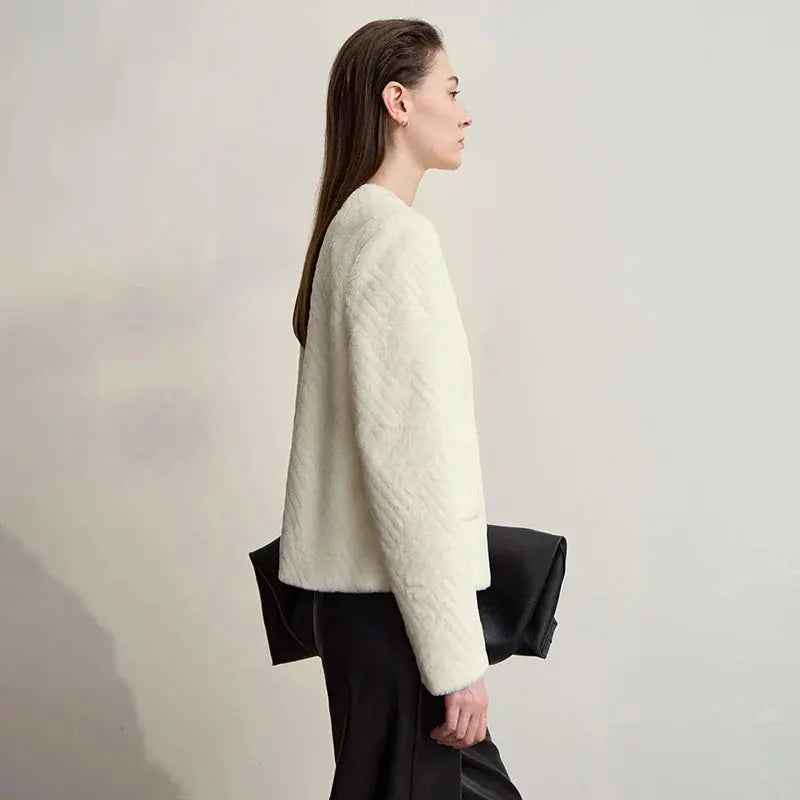 Women's Versatile Warm Knit Winter Coat