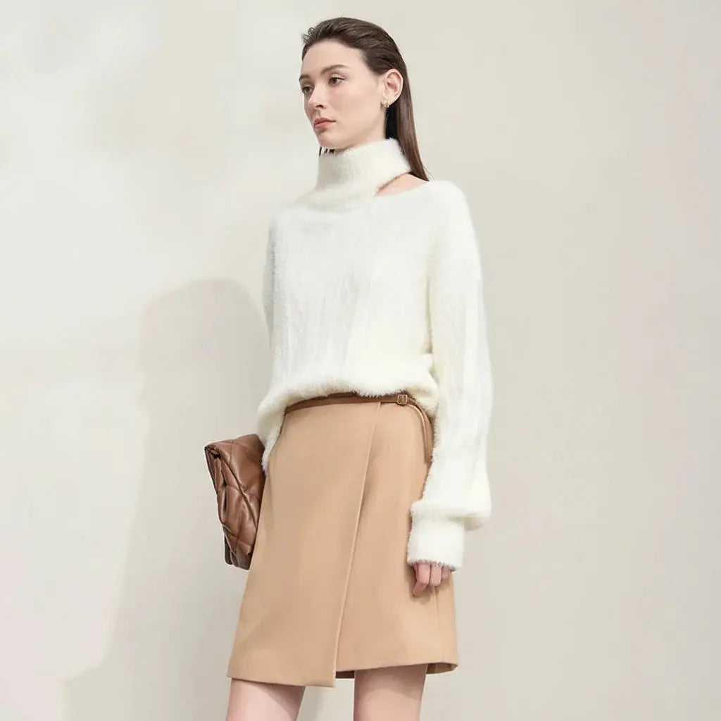Ladies' Long Sleeve Turtleneck