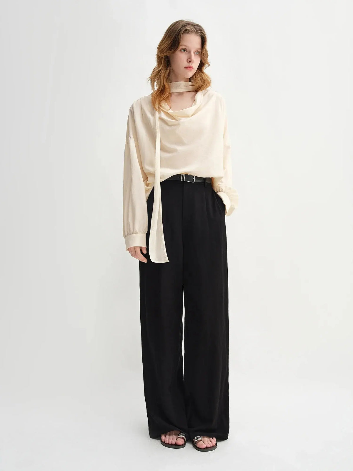 Effortlessly Elegant Loose Fit Autumn Top