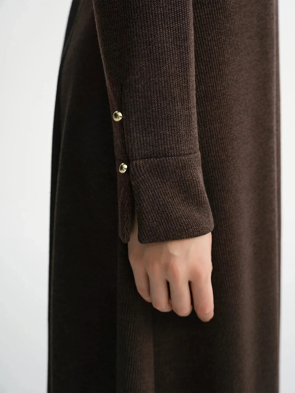 Retro European Temperament Knit Dress