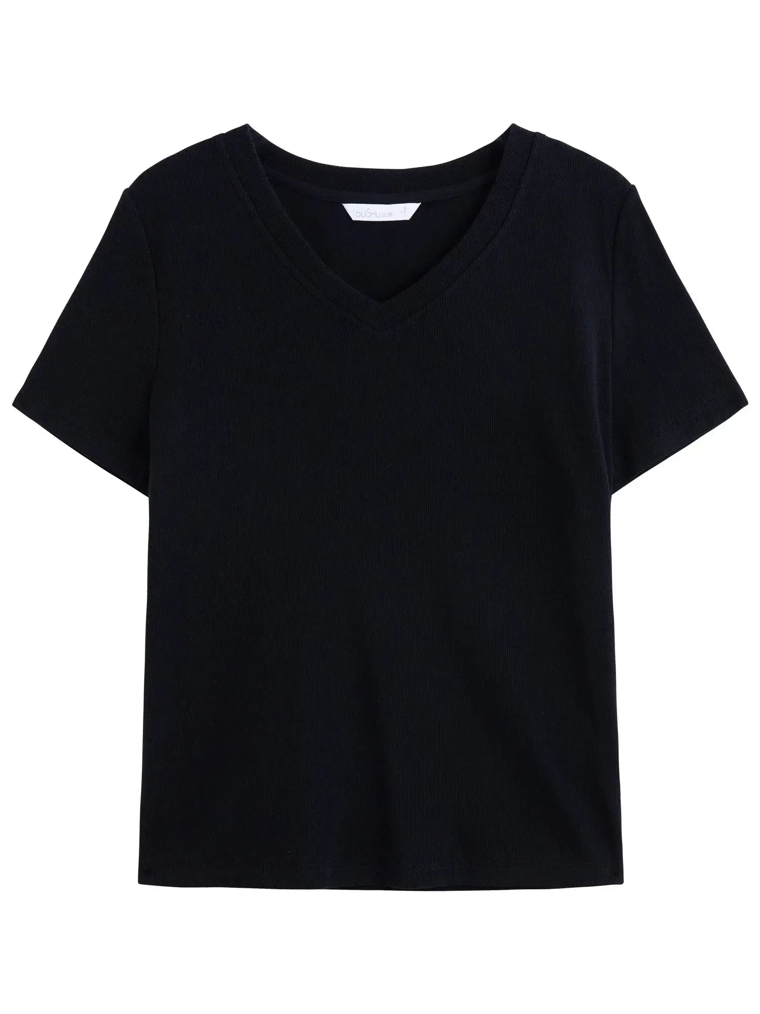 High-Stretch V/U Neck Tee
