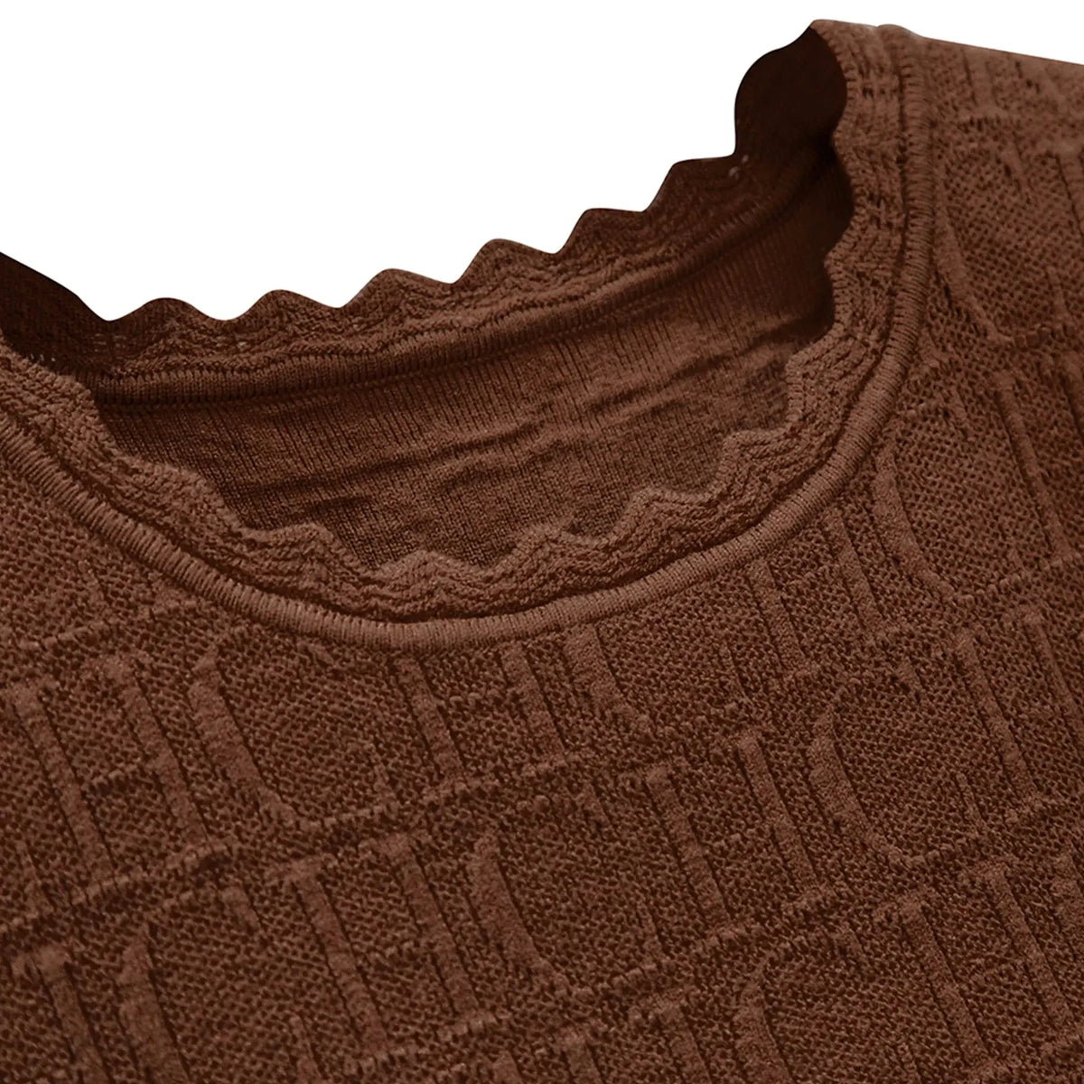 Knitted Texture Summer Tank Top