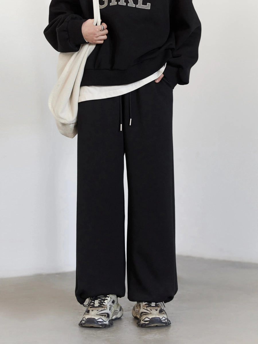High-Waisted Wide Leg Pants Casual Loose Trousers