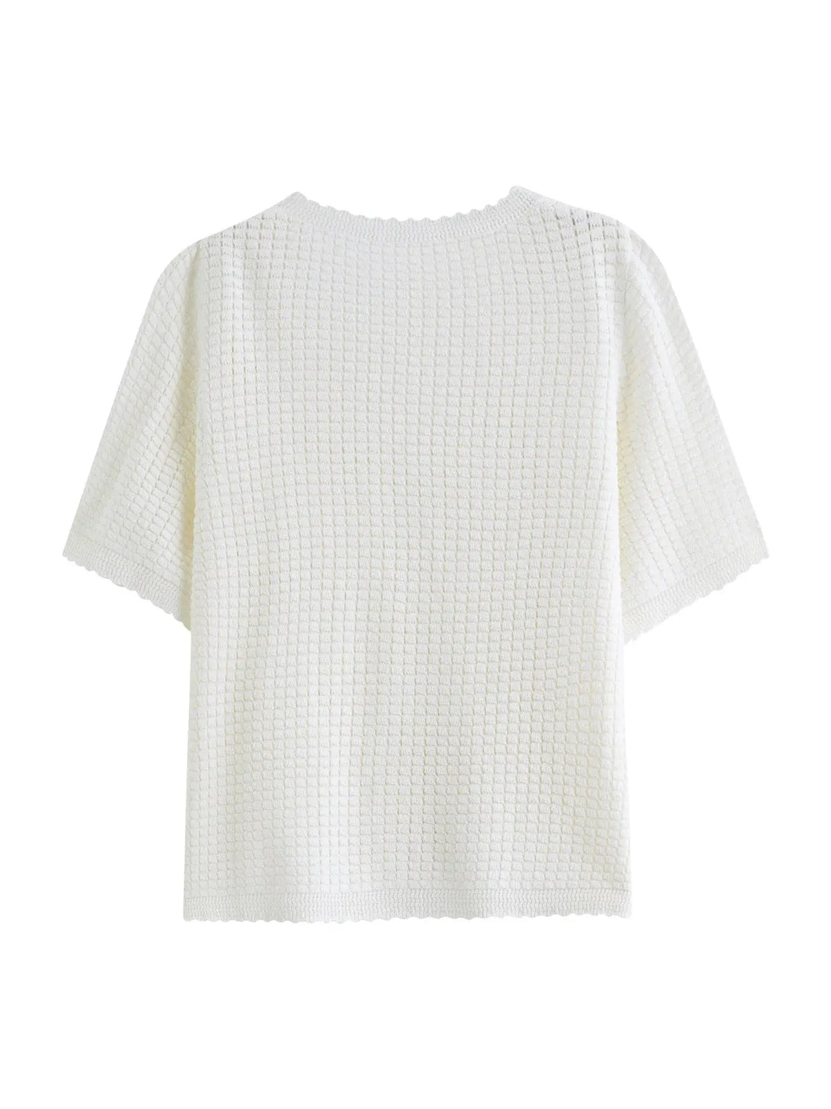 Fluid Silhouette Summer Mesh Cardigan