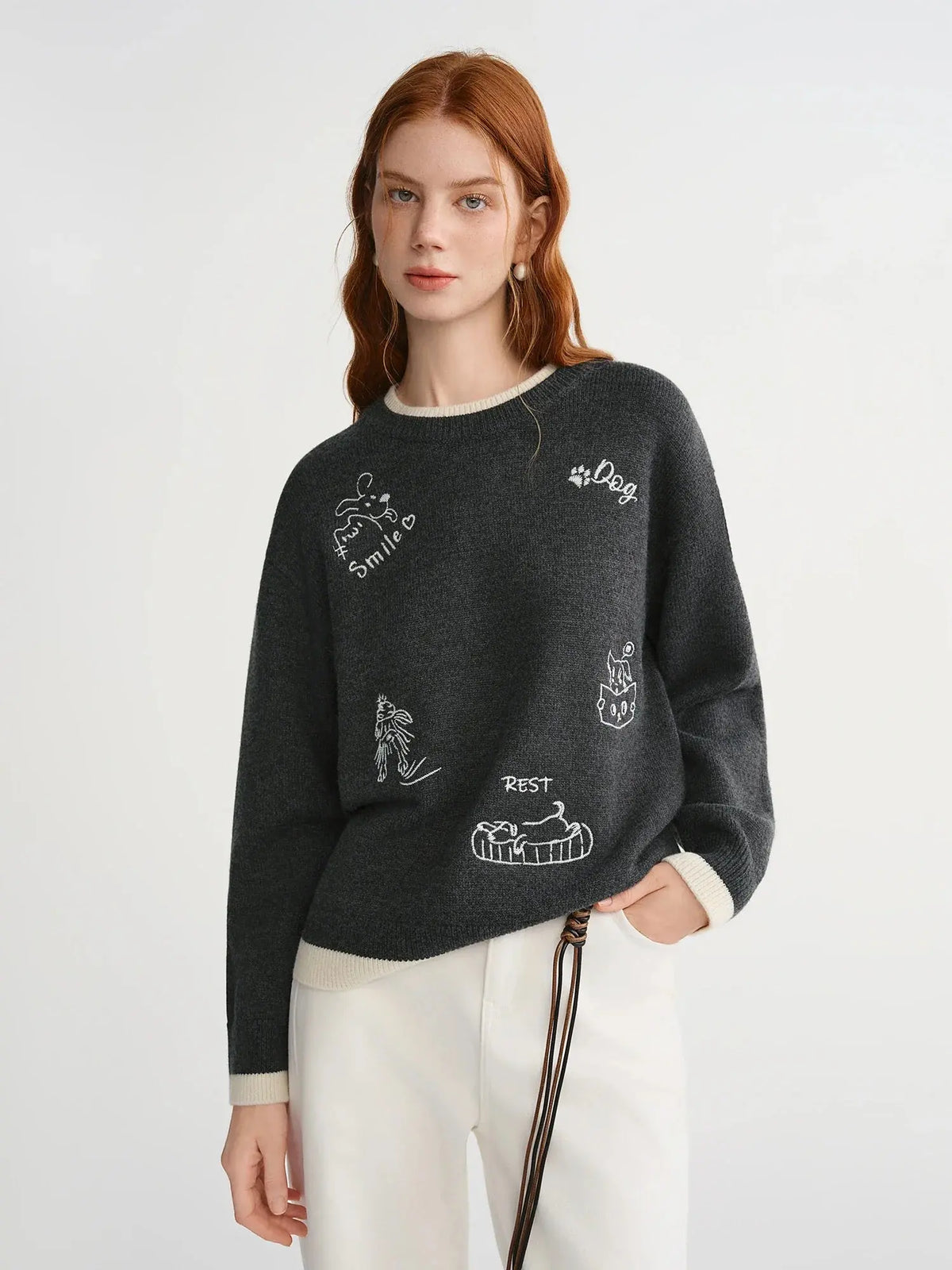 Soft, Loose Fit Winter Pullover