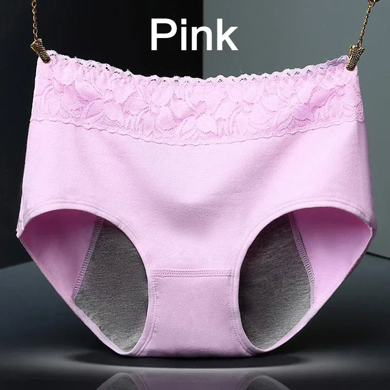 Female Physiological Pants Leak Proof Menstrual Women Underwear Period Panties Cotton Health Seamless Briefs In the waist Warm