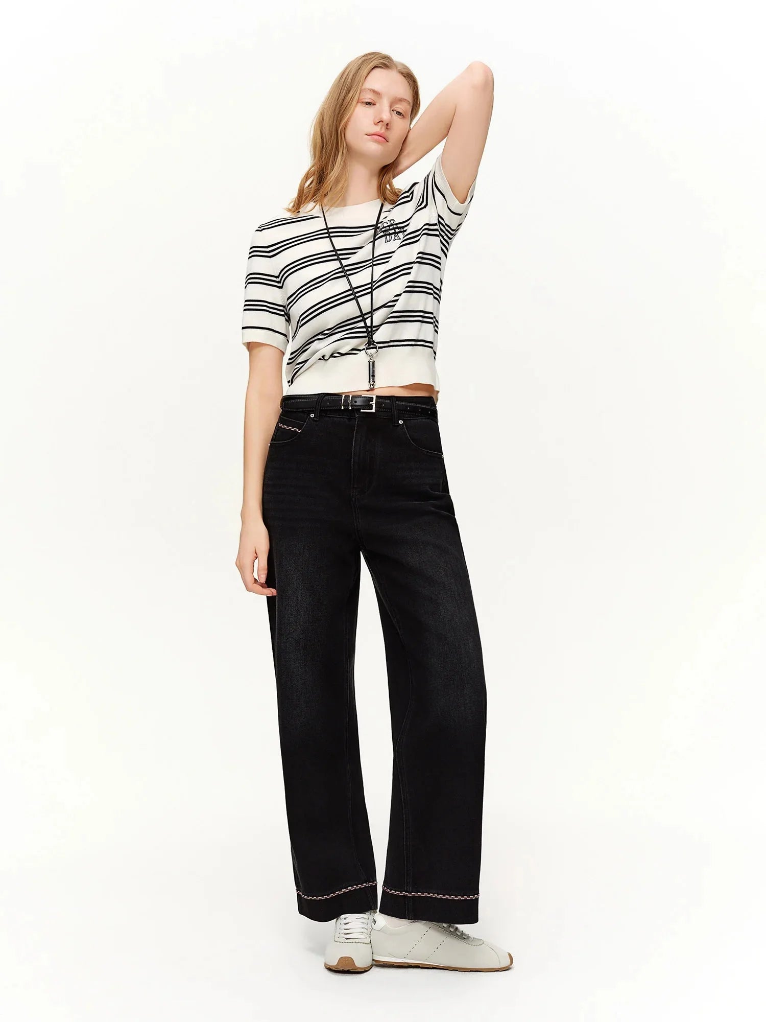 Women's Pants High Waist Slim Baguette Pants Trendy Office Wear