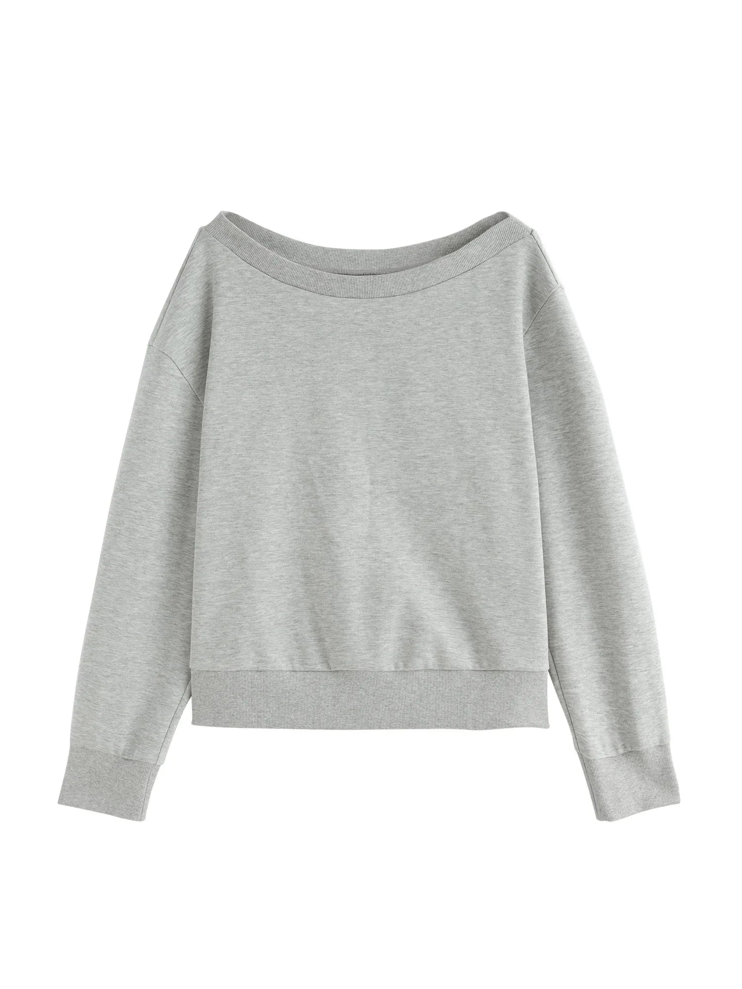 Plus Size Off-Shoulder Sweater & Skirt Set Elegant 2-Piece