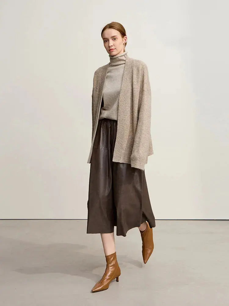 Cozy V-Neck Knit Cardigan for Women