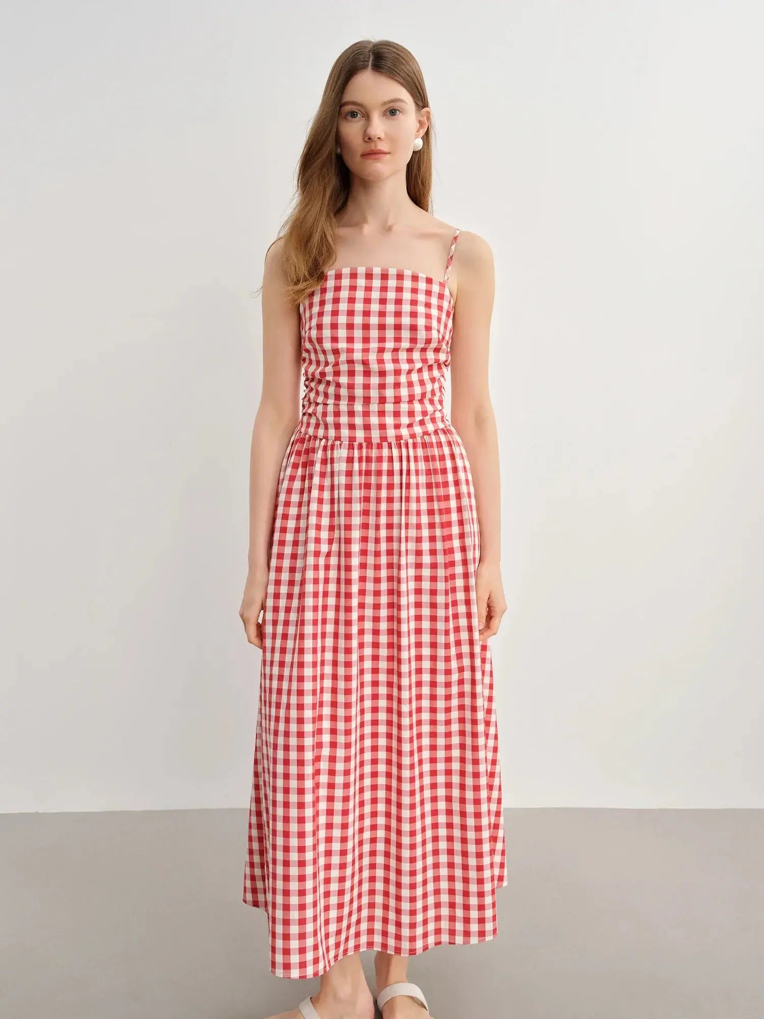 Plus Size French Chic Strapless Summer Dress