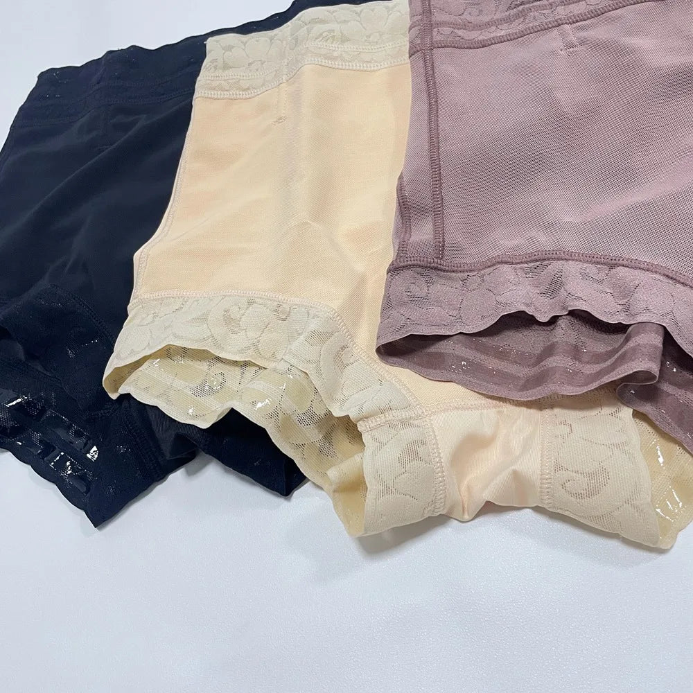 Body Shaper Shapewear Women Fajas Colombian Tummy Control Panties Shorts Hourglass Girdles Butt Lifter