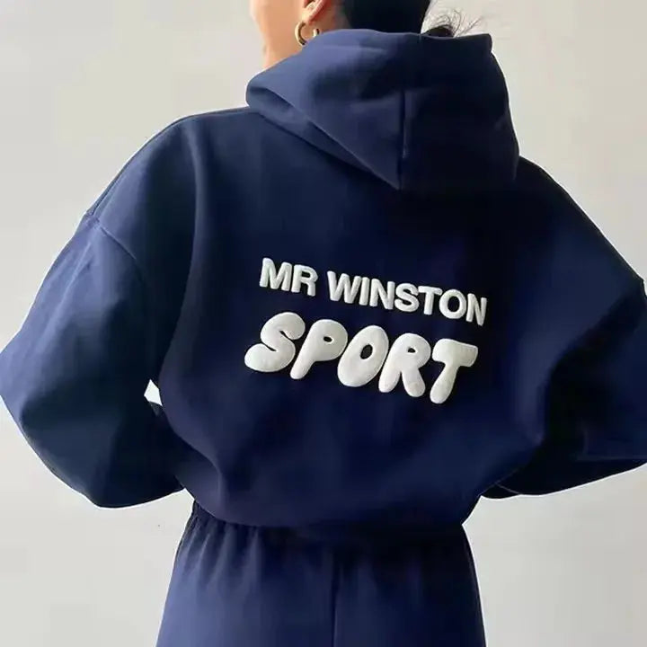 Thick, Fleece-Lined  Wings Hoodie