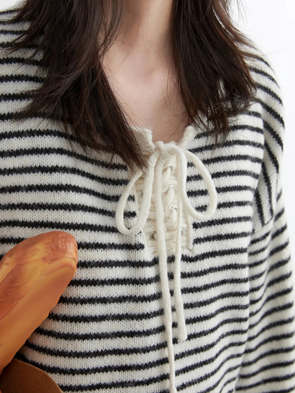 Retro Striped Pullover Loose Autumn & Winter Jumper