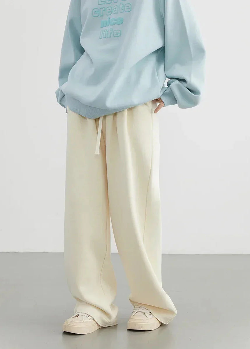Thick Plush Joggers Autumn & Winter Drawstring Pants