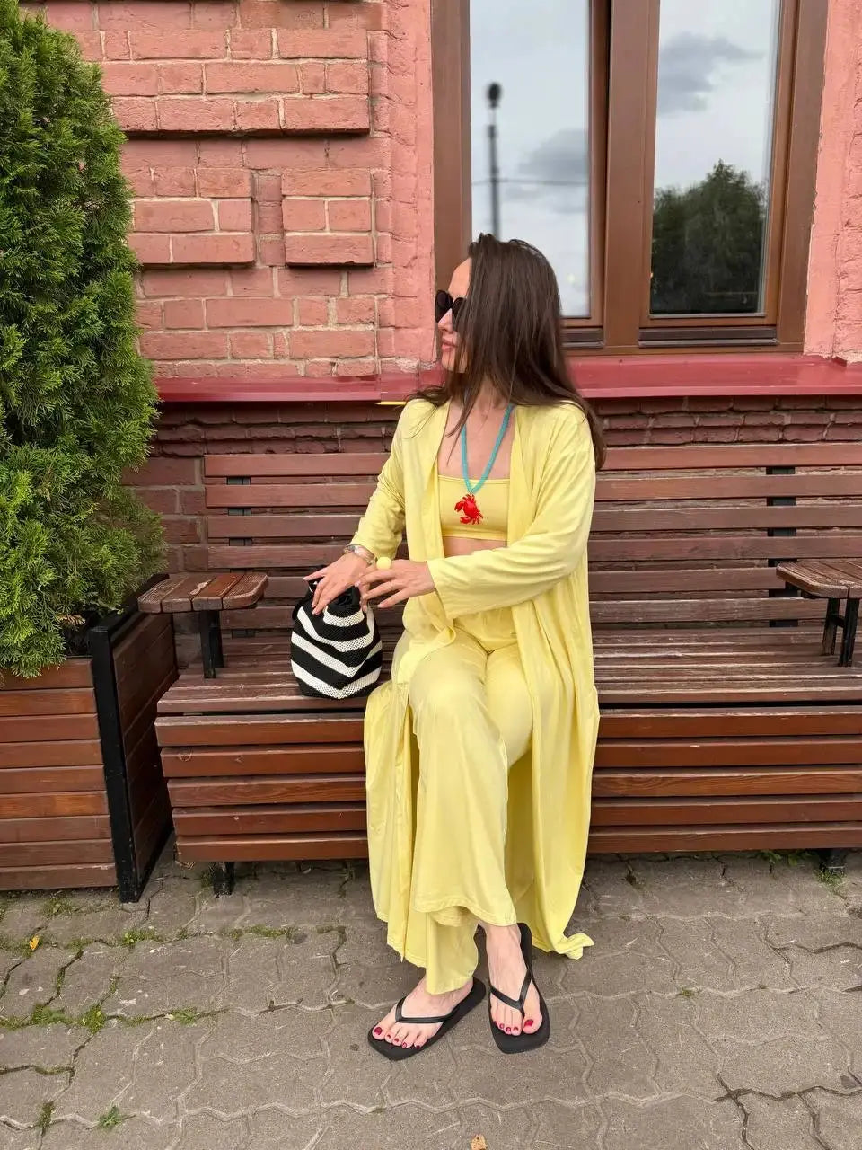 3-Piece Casual Knit Lounge Set