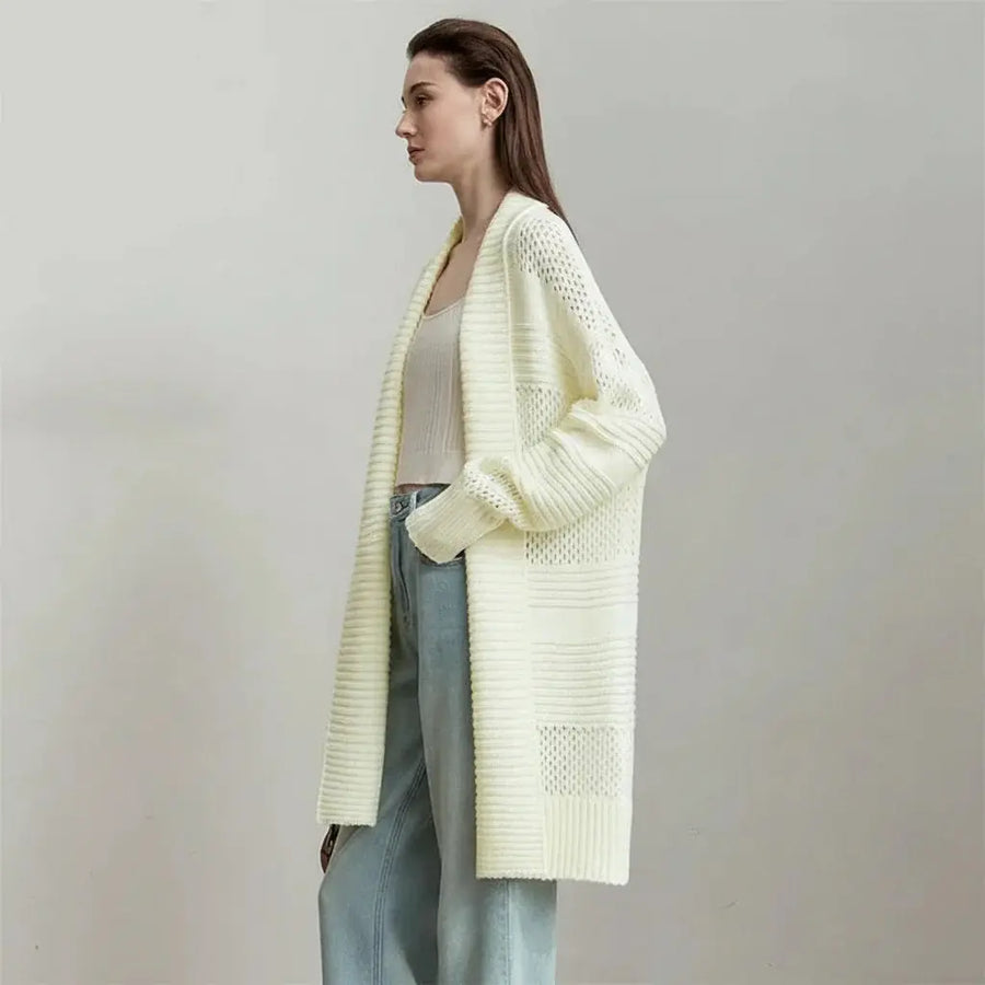 Minimalist Loose Knit Cardigan