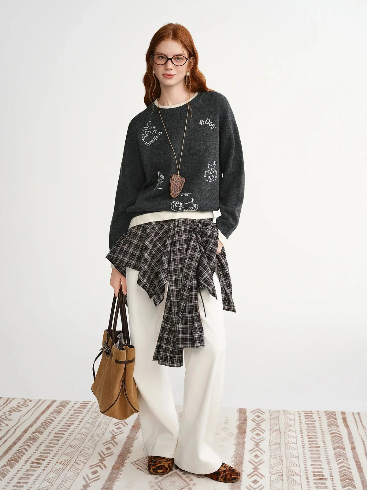 Soft, Loose Fit Winter Pullover