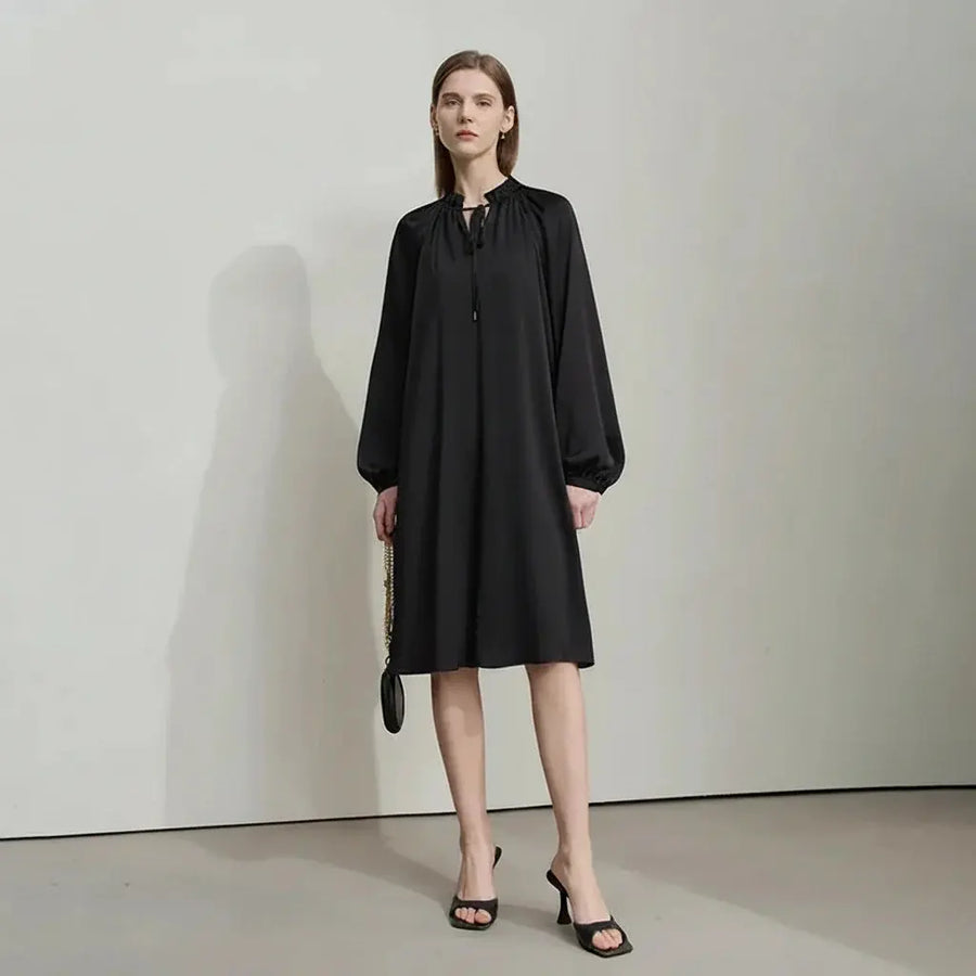 New Autumn Minimalist Elegant Casual Dress