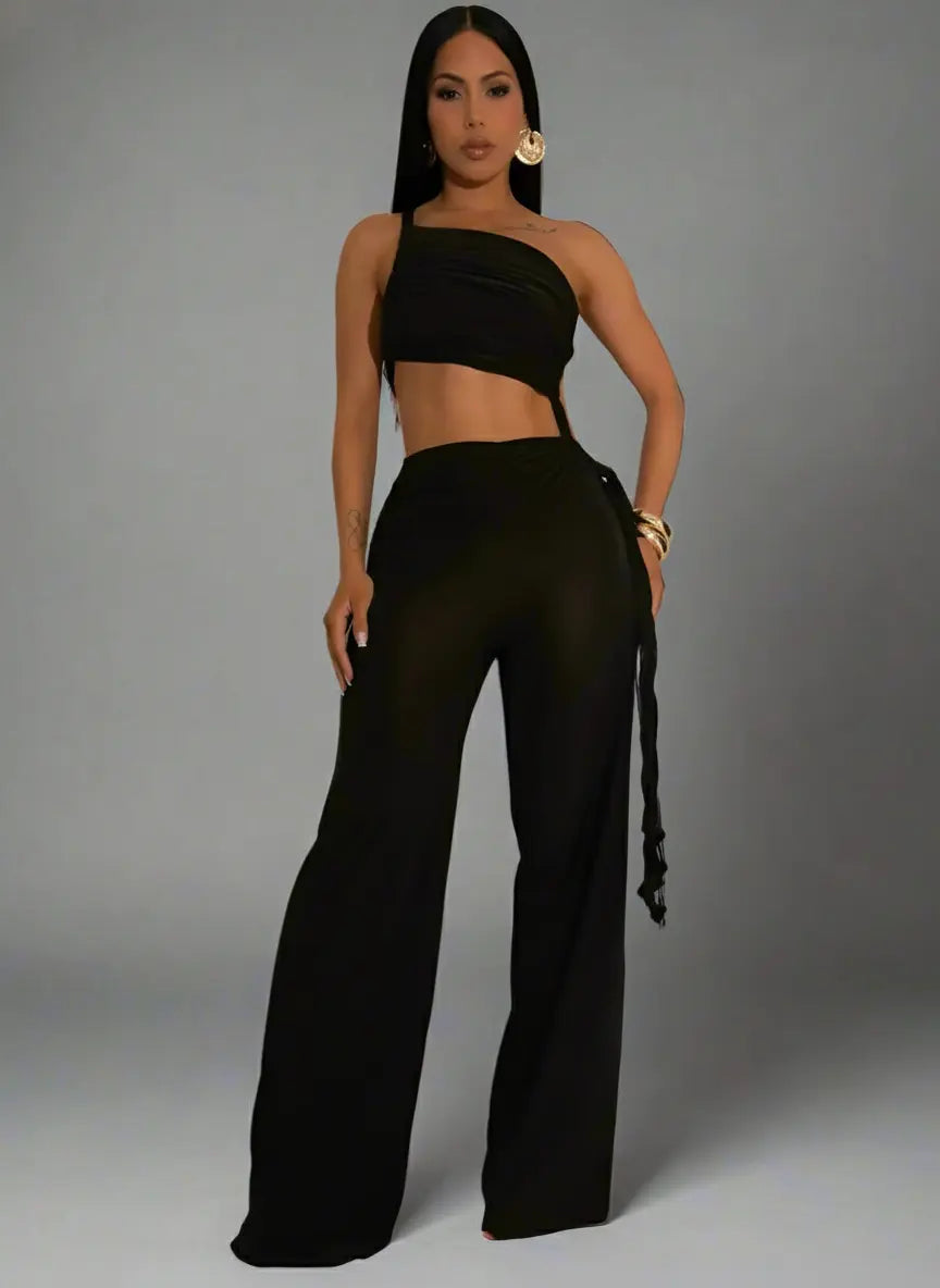 Backless Halter Jumpsuit for Women