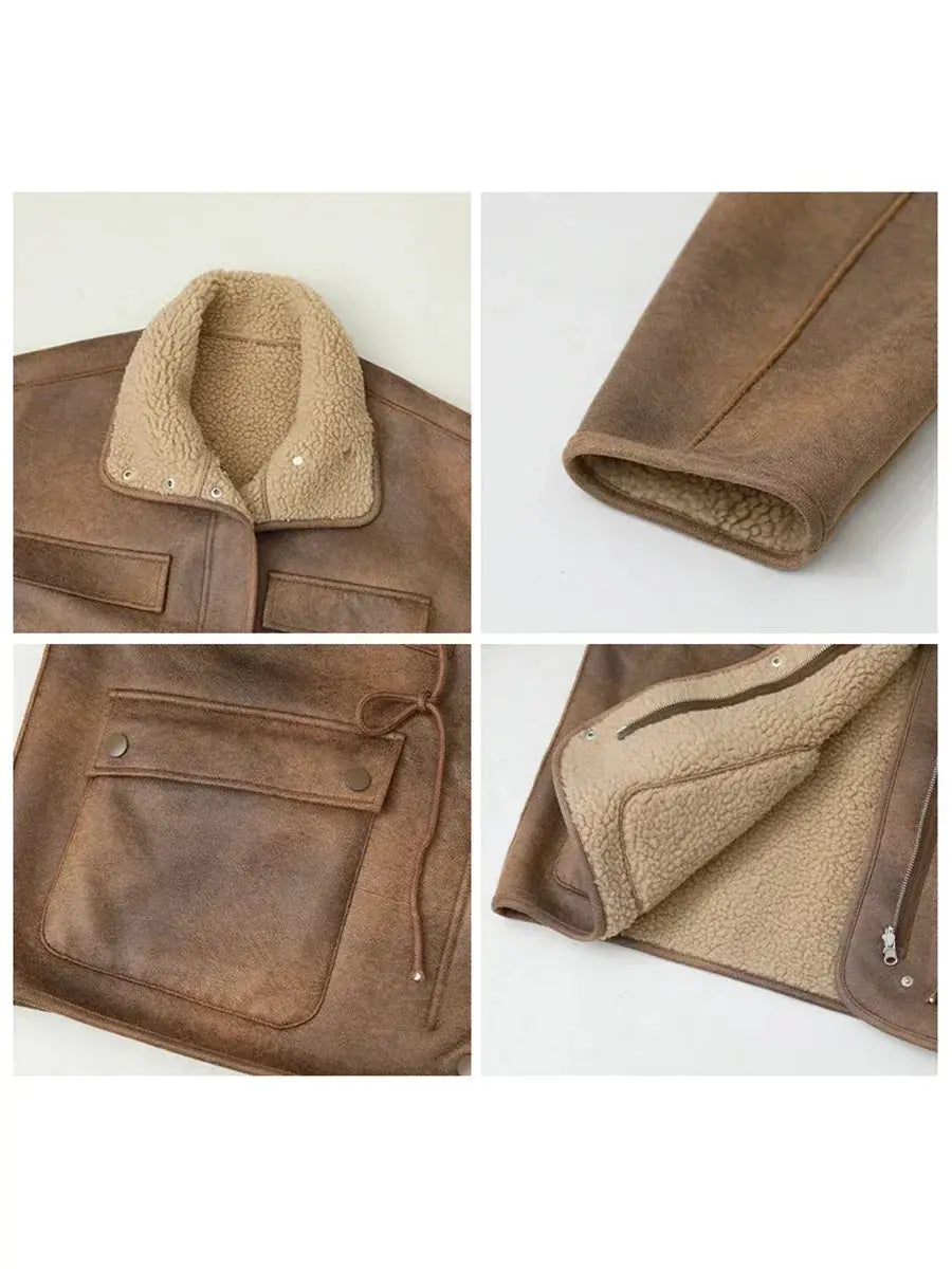 Thick, Warm, Reversible Solid Jacket