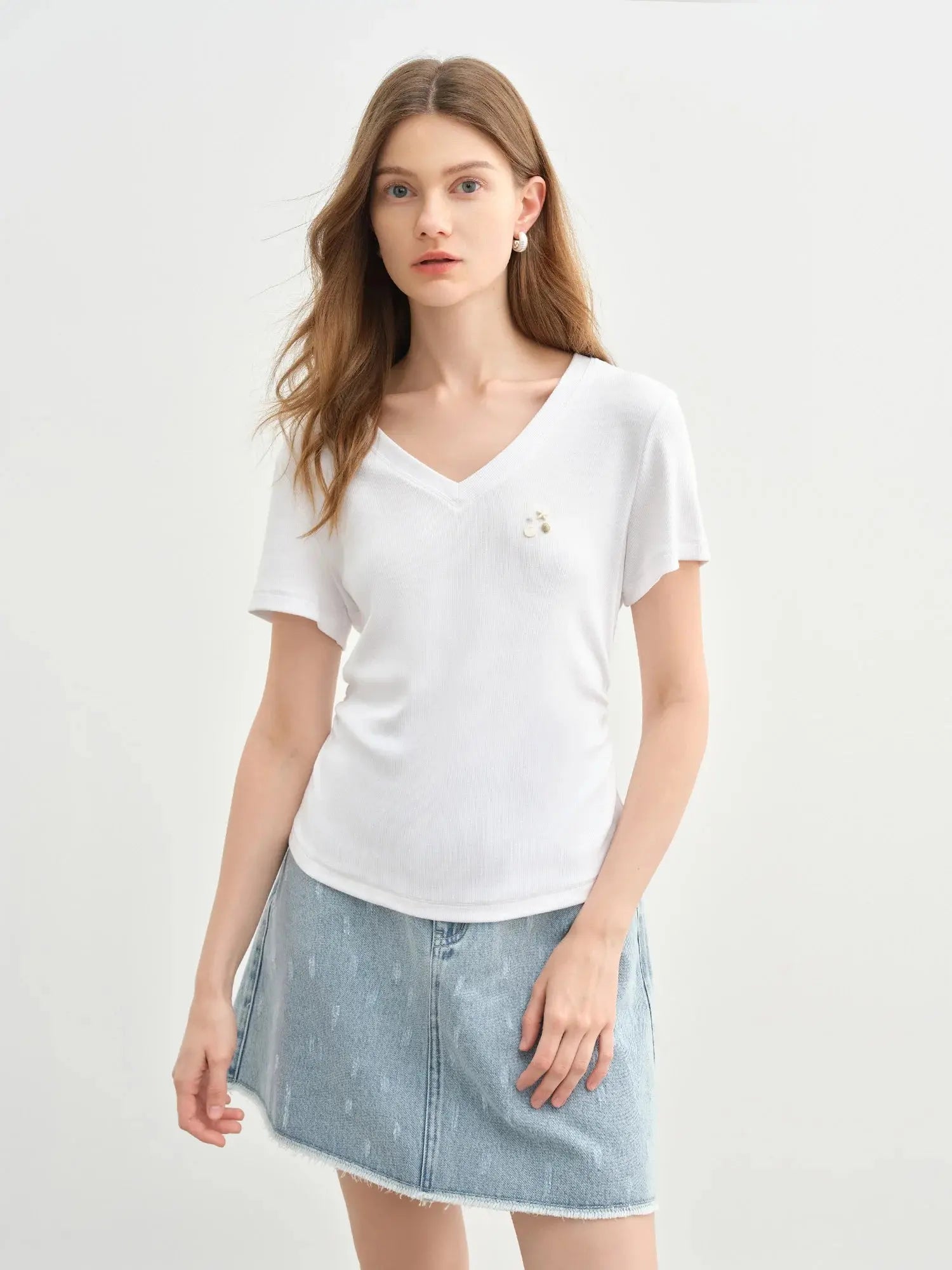 Women’s Slim Fit V-Neck T-Shirt