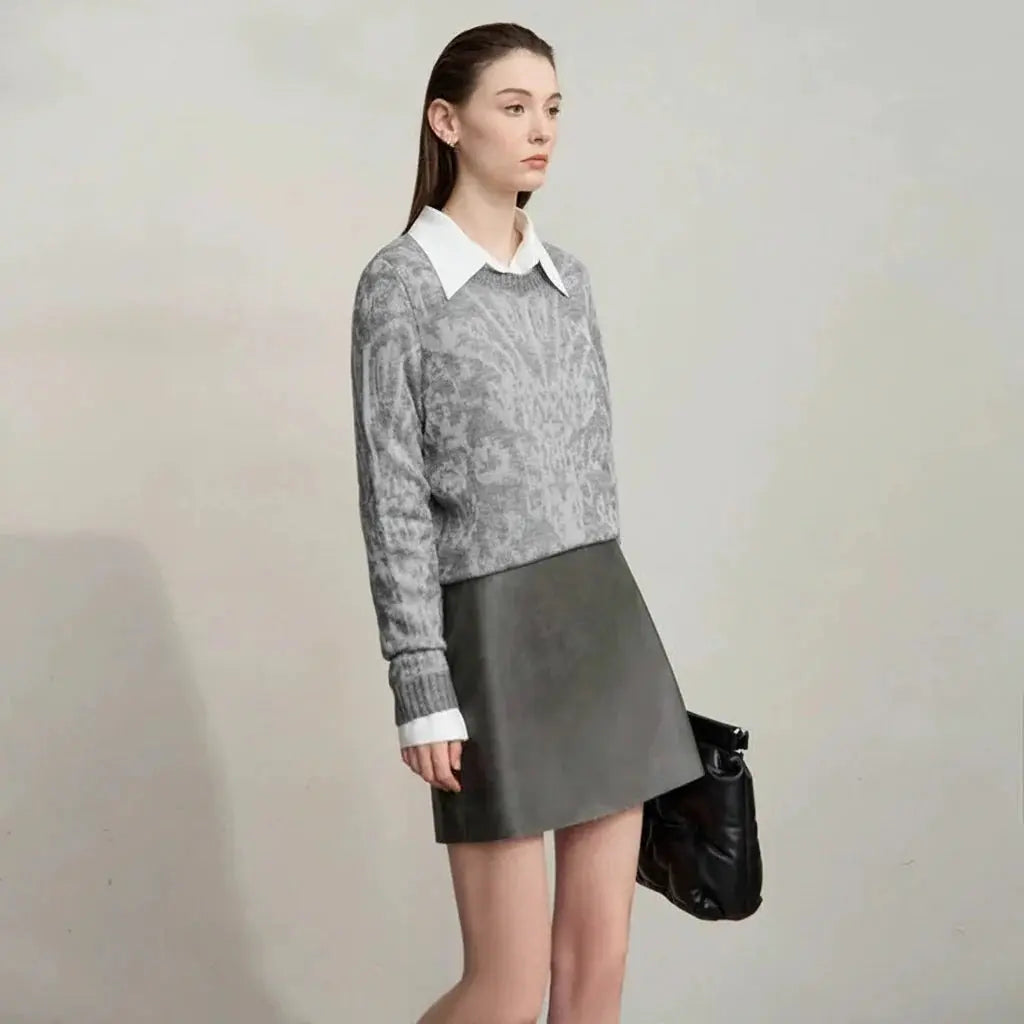 Women's Winter Elegant Long-Sleeve Sweater