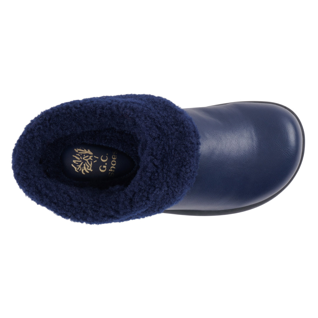 Women's Shari Navy Flat