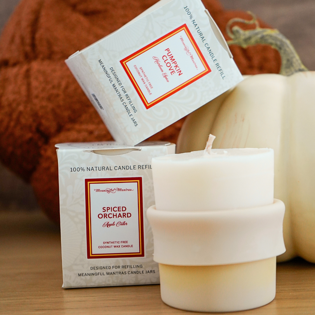 Pumpkin Clove Natural Candle 8oz Kaia Collection Refill