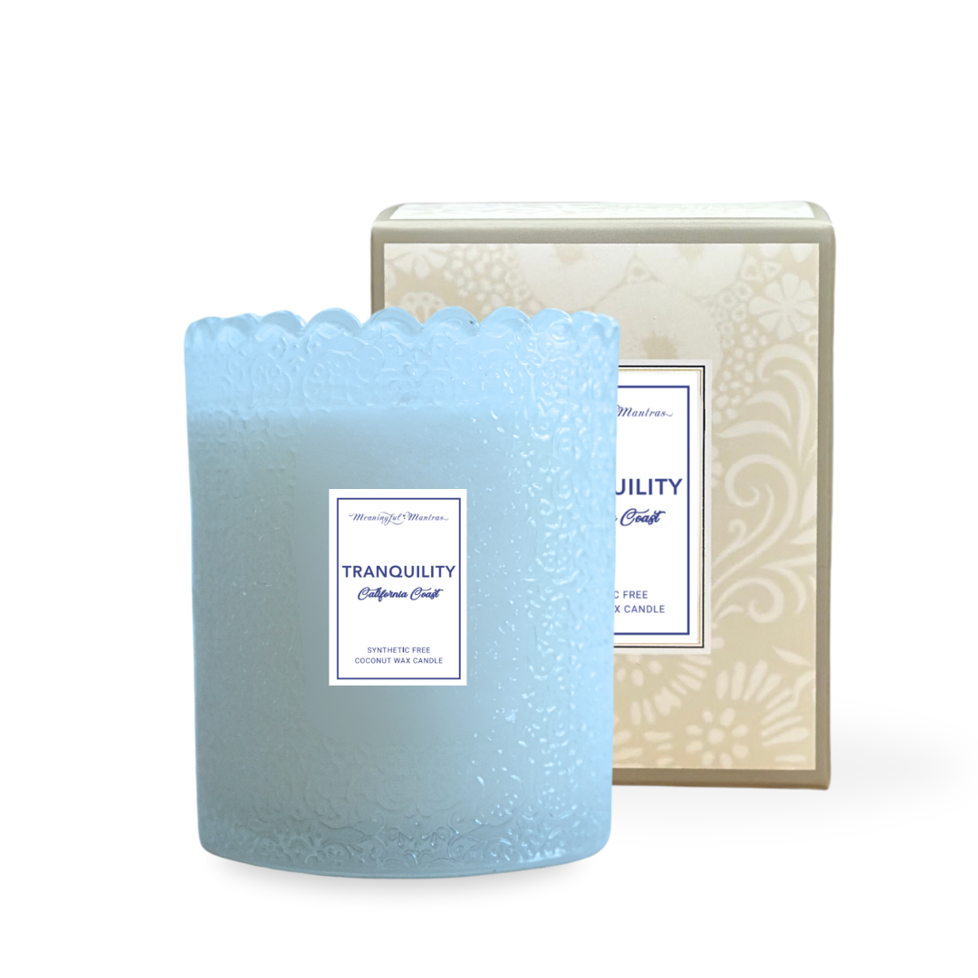 Tranquility California Coast Natural Candle 8oz Kaia Collection