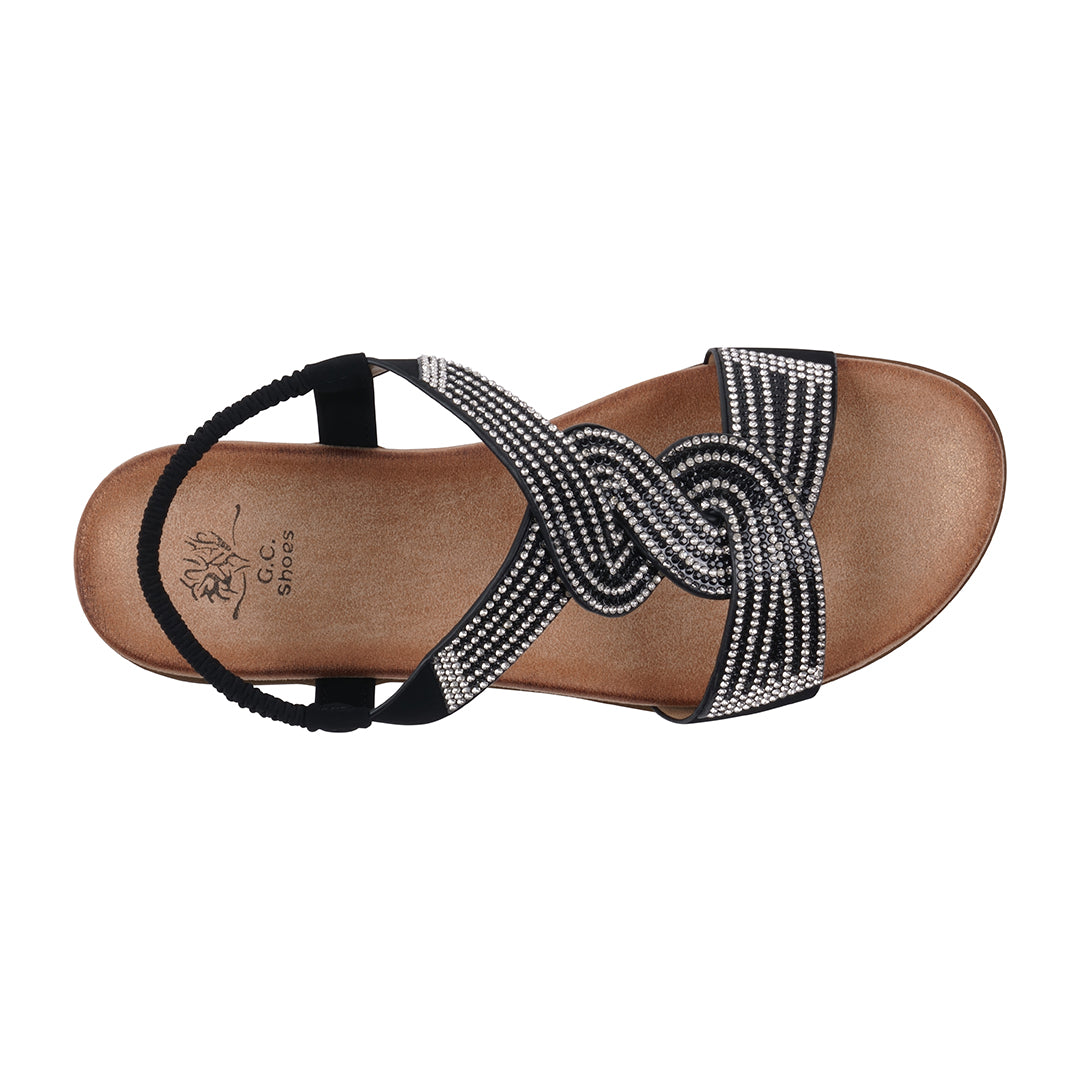 Women's Vianna Embellished Flat Sandals