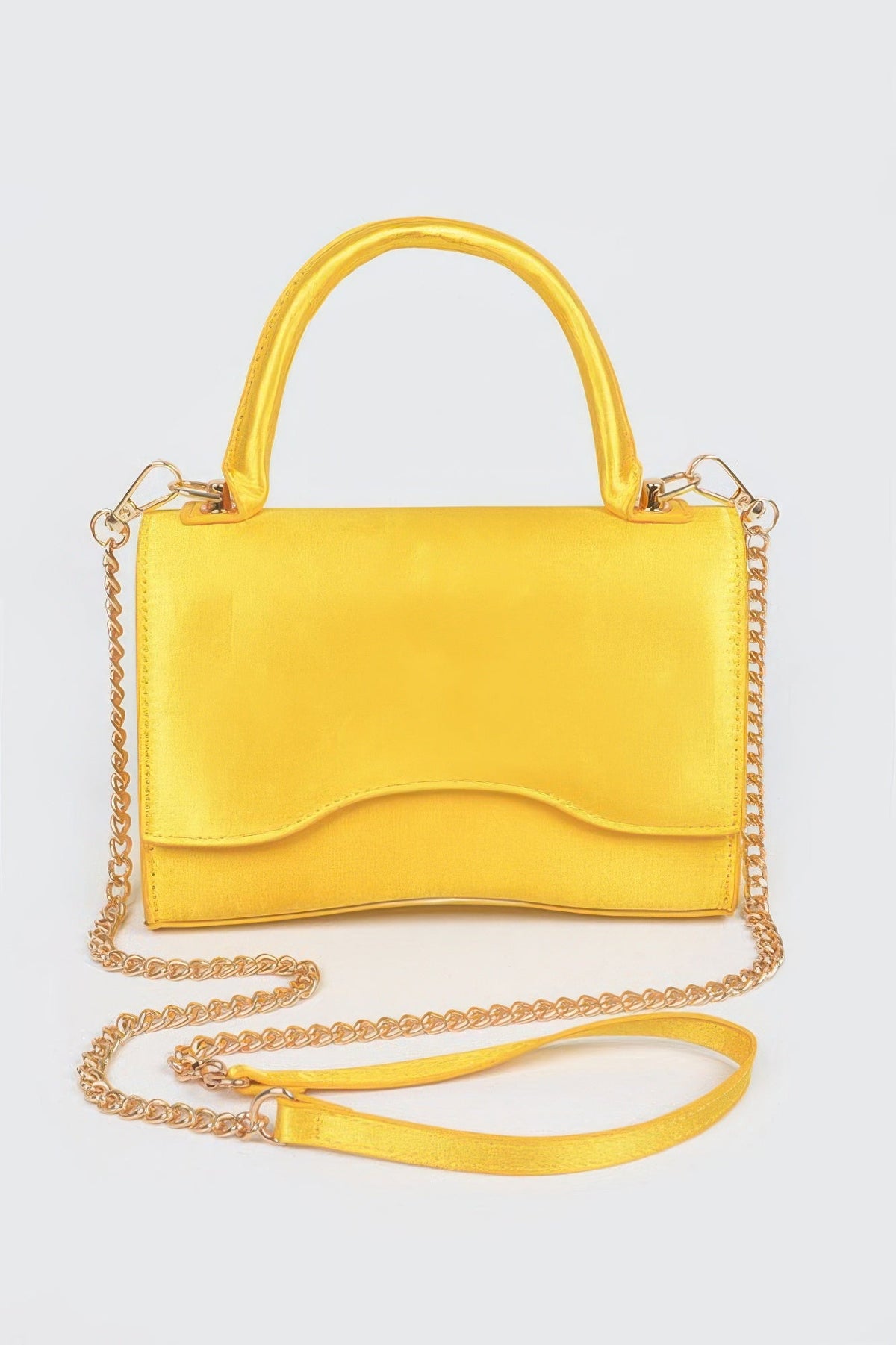 Shiny Chain Crossbody Bag