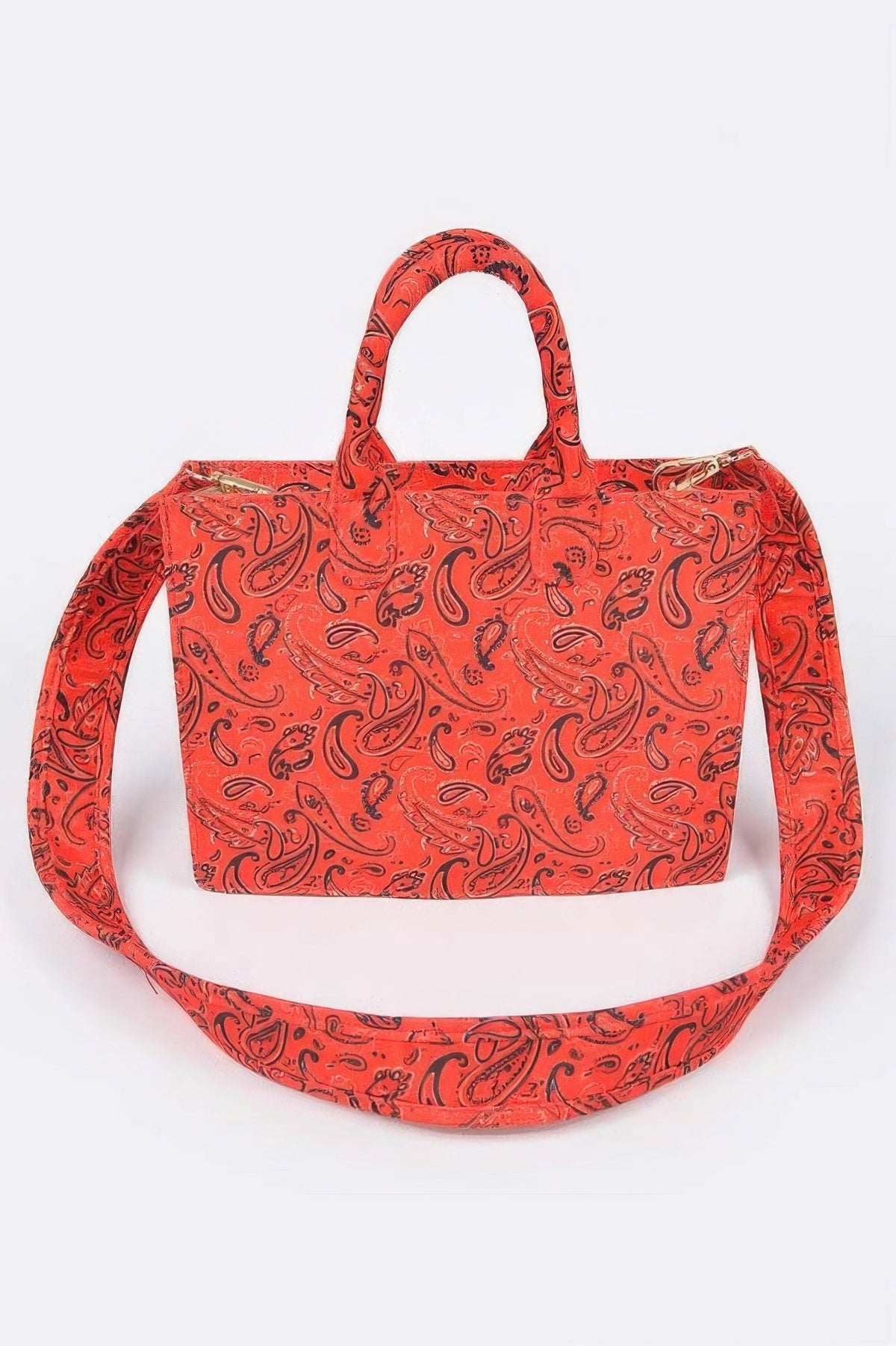 Bandana Medium Tote W/wide Strap