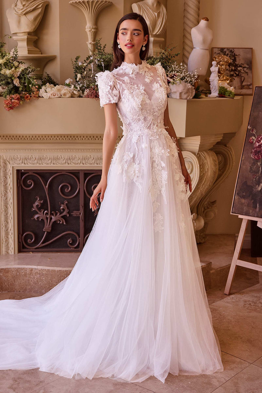 Andrea & Leo WL040 Wedding Dress Two Looks-in-One Design