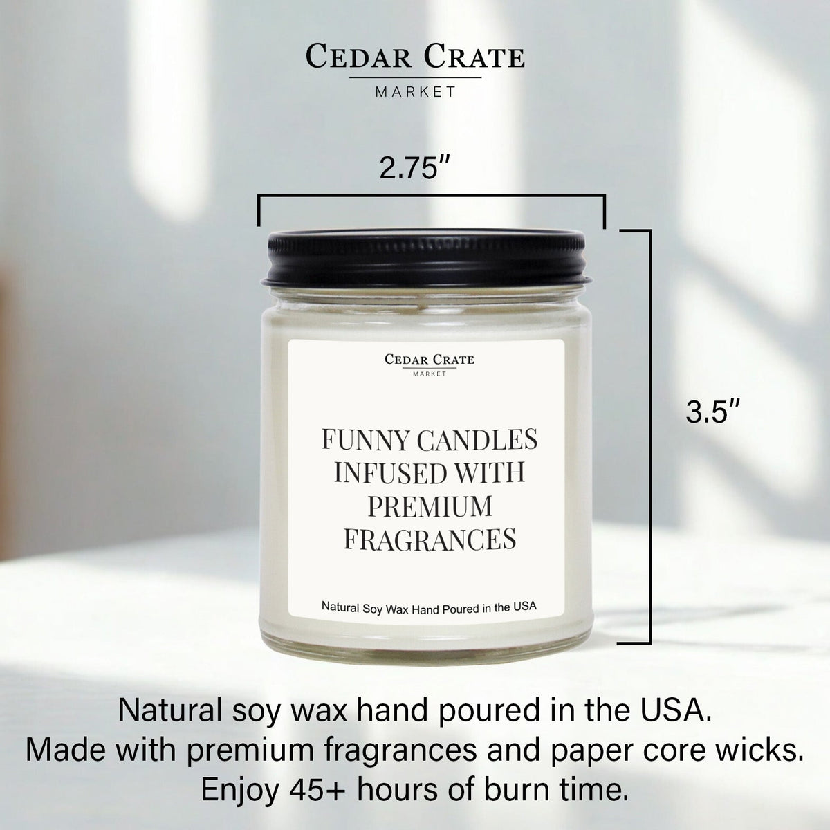 Mother's Day Candle - If Being Mom Were Easy Dad Would Do It