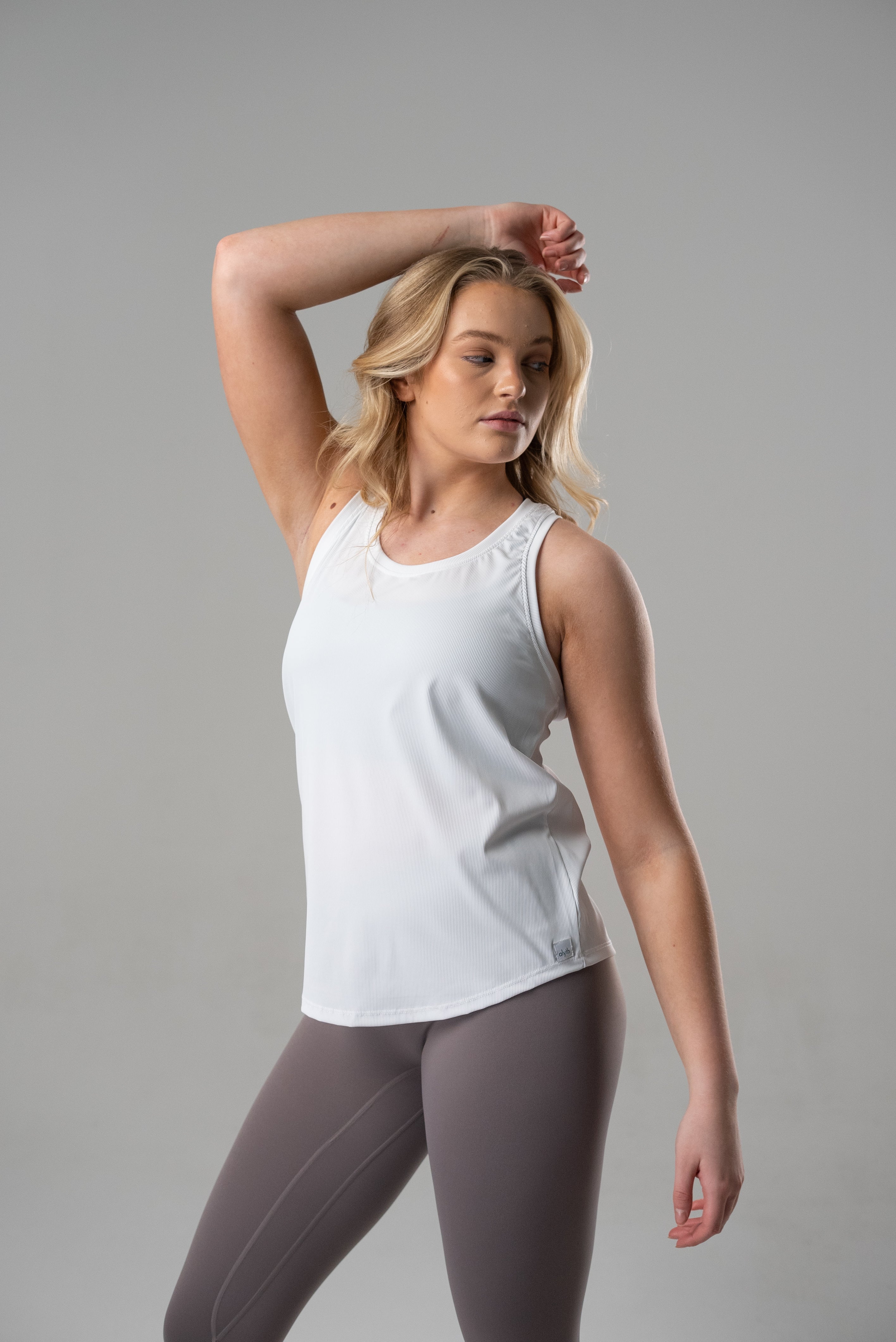 always worthy ribbed tank