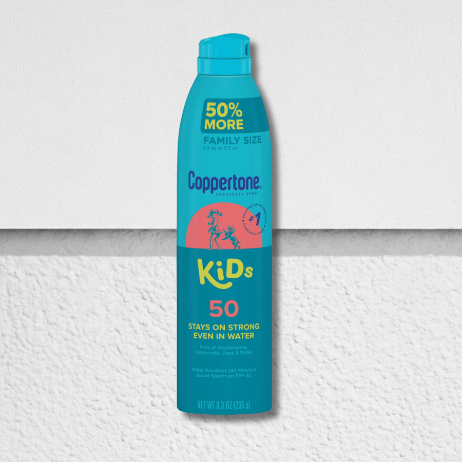 Coppertone Sunscreen Spray Kids SPF 50 Family Size 8.3oz