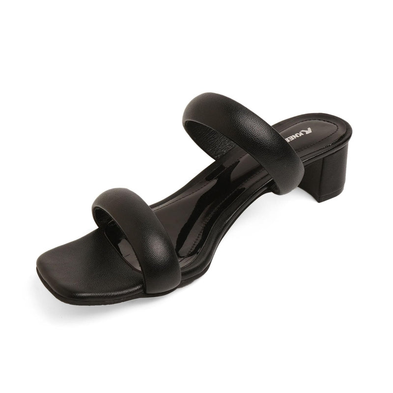 Brillara - Black Block Heels