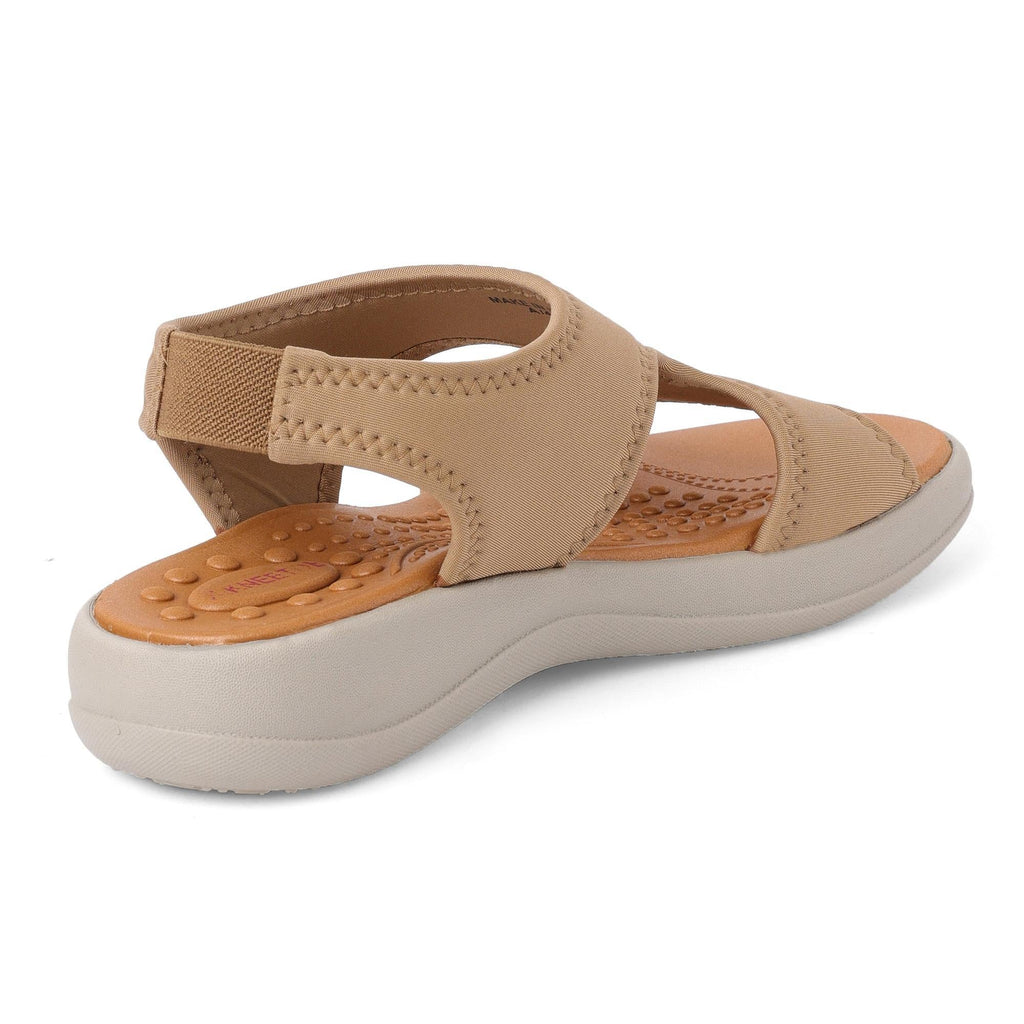 Aria - Beige Casual Sandals