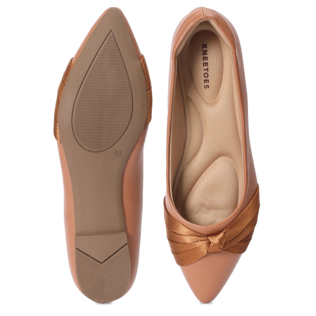 Bruna – Brown Ballerinas