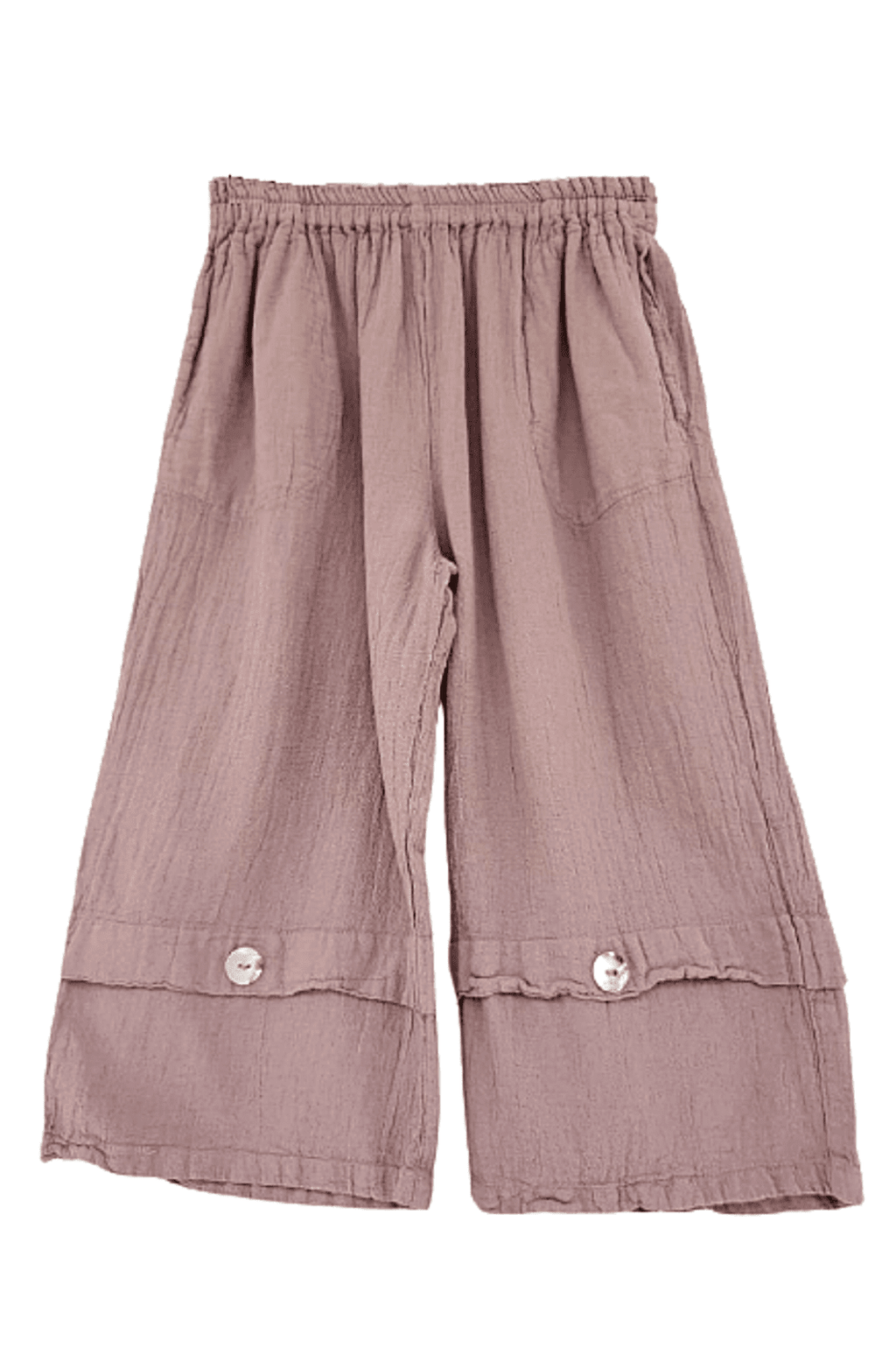 Gail Capri Pant with Pockets! 100% Cotton Gauze