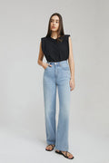Coney Island Whitefish High Rise Wide Jeans HJ007