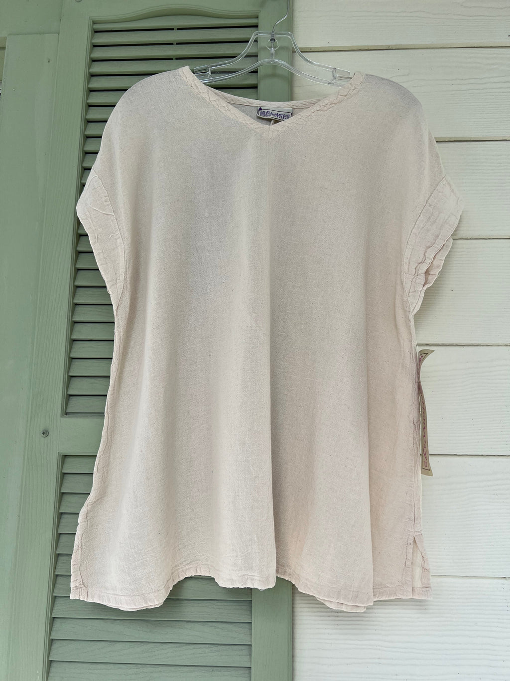 Carla 100% Cotton Gauze Top in OSFM Sale