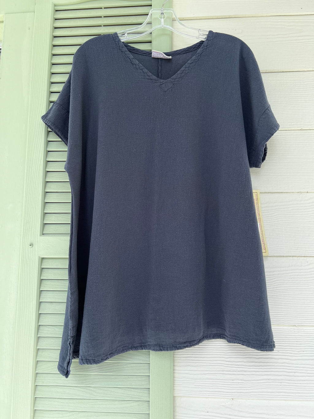 Carla 100% Cotton Gauze Top in OSFM Sale