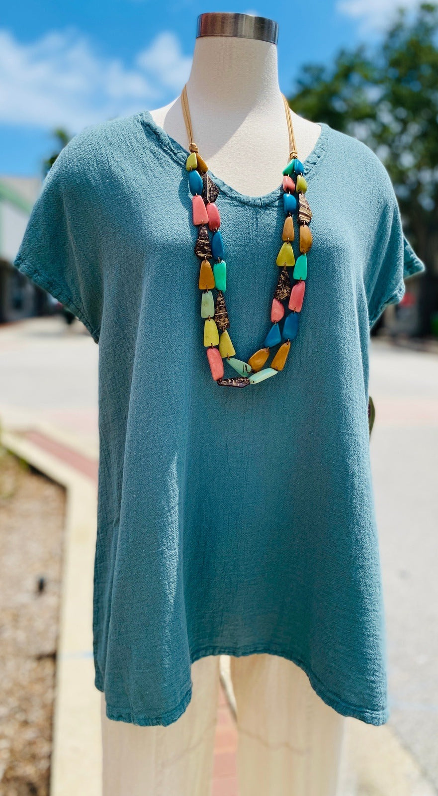 Betsy Top 100% Cotton Gauze