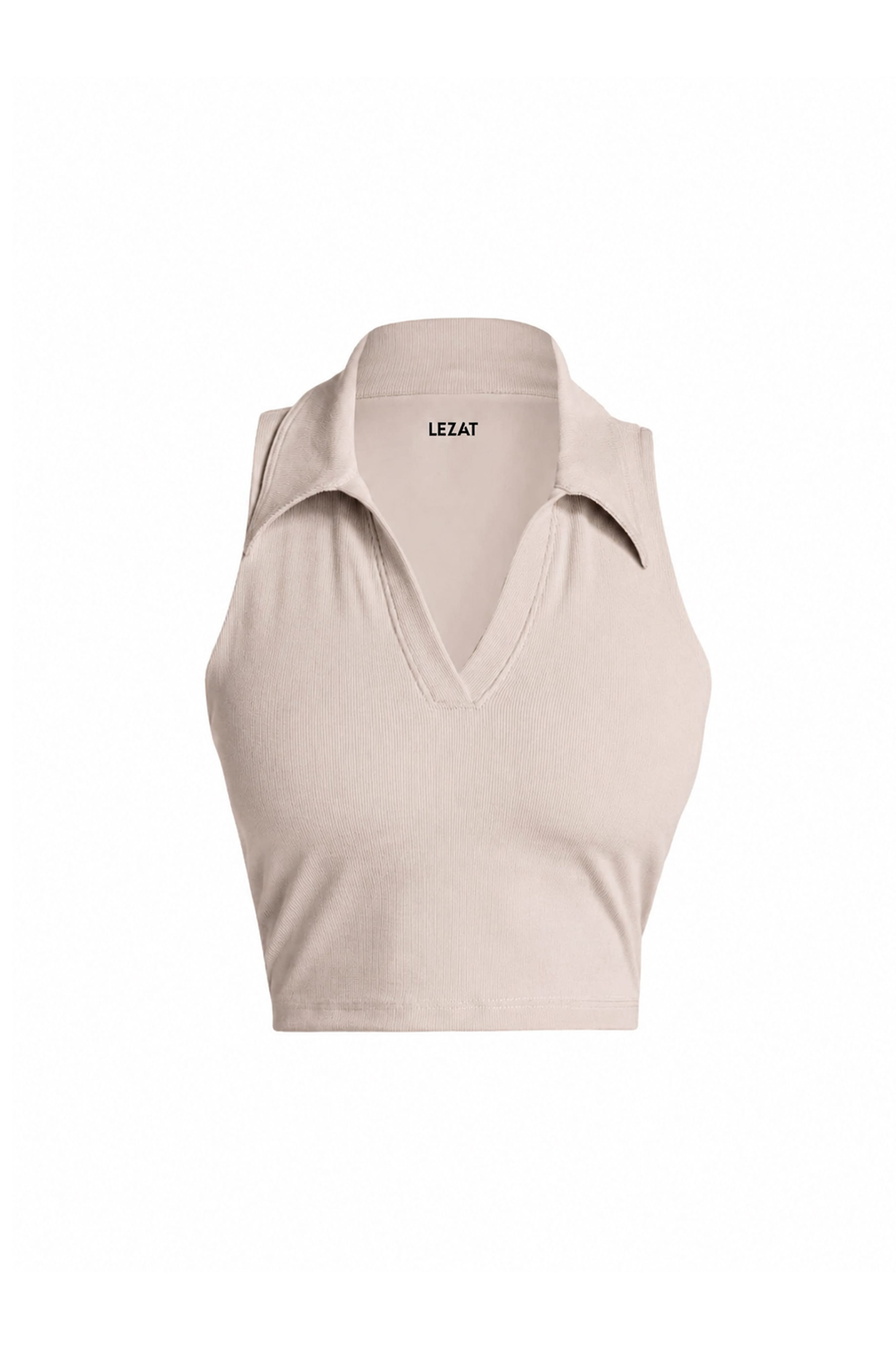 Dylan Organic Cotton Crop Polo Tank
